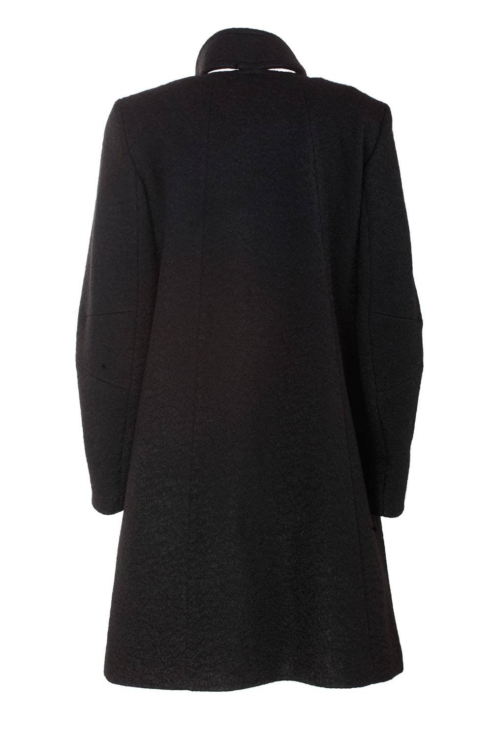 shop EMPORIO ARMANI  Cappotto: Emporio Armani cappotto con zip e collo foulard in tessuto effetto bouclé.
Composizione: 100% Poliestere.
Collo removibile.
Maniche lunghe.
Chiusura con zip.
Fodera in raso.
Fabbricato in Cina.. H4NL1N E9911-999 number 1918041